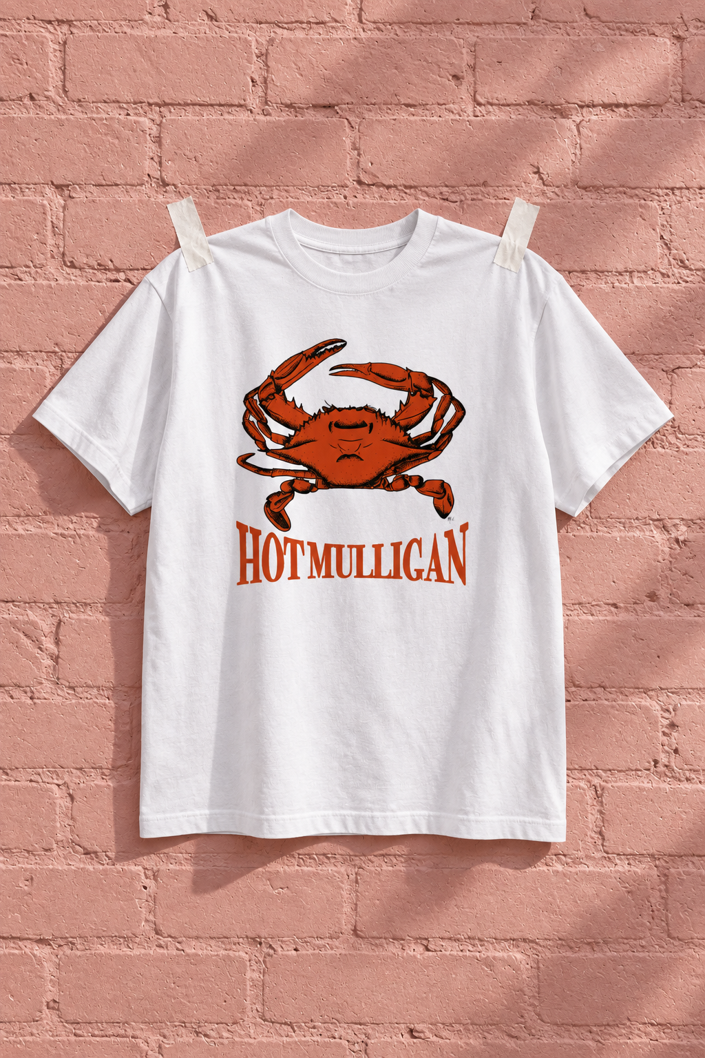 NEVER ENOUGH gallery — On the wall — Hot Mulligan Feal Like Crab Heavy Weight Tee