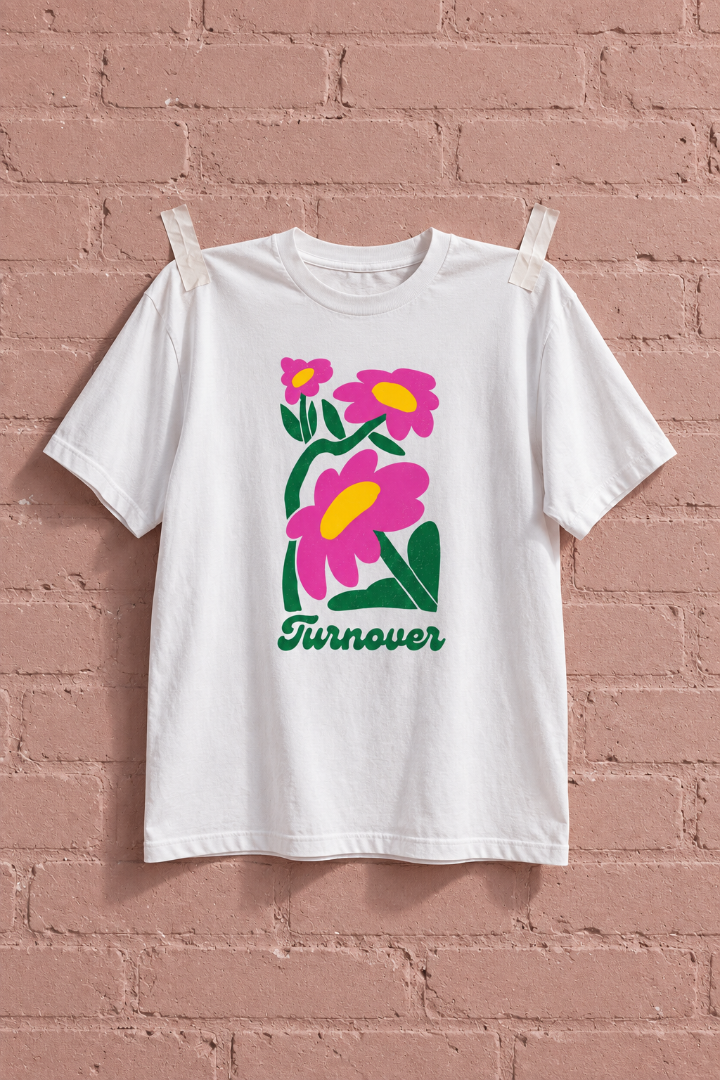 NEVER ENOUGH gallery — On the wall — Turnover Heavy Weight Tee
