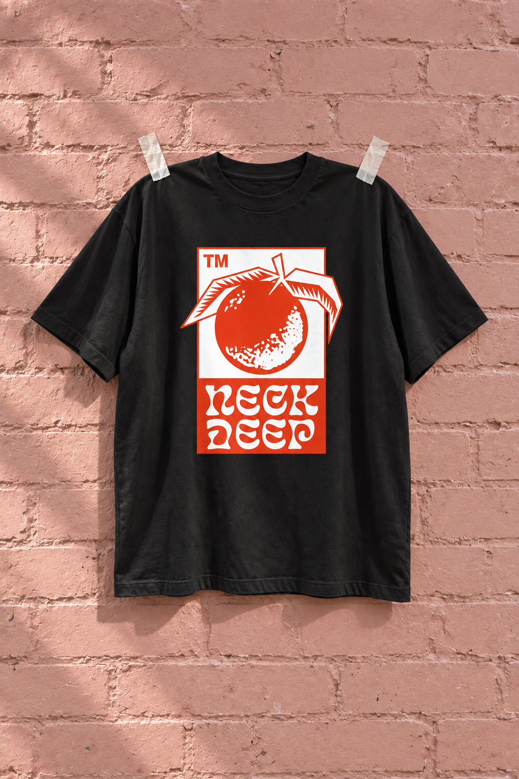 NEVER ENOUGH gallery — On the wall — Neck Deep The Peace And The Panic World Tour Heavy Weight Tee