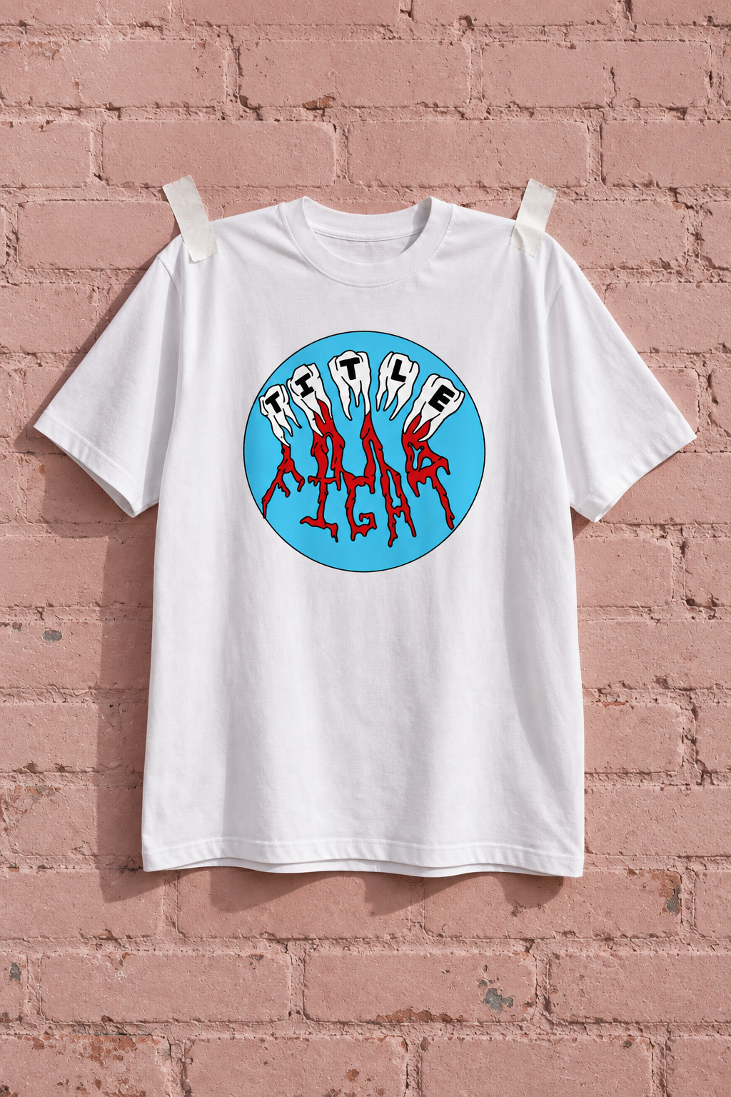 NEVER ENOUGH gallery — On the wall — Title Fight Band Heavy Weight Tee