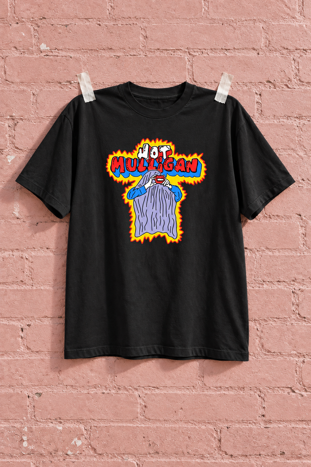NEVER ENOUGH gallery — On the wall — Hot Mulligan Band Ghost Heavy Weight Tee