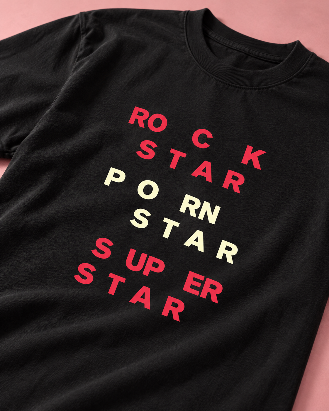 Fontaines DC Boys In The Better Land Black Heavy Weight Tee — Print detail | NEVER ENOUGH gallery